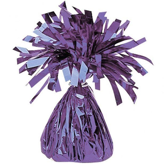 Purple Foil Balloon Weight - 170g