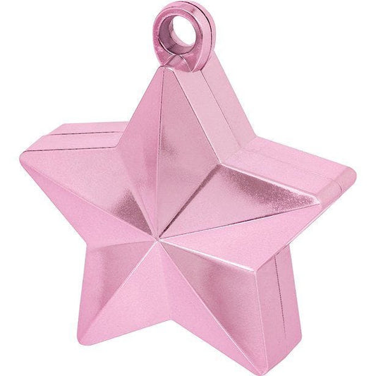 Pink Star Balloon Weight - 165g
