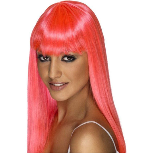 Neon Pink Glamourama Wig