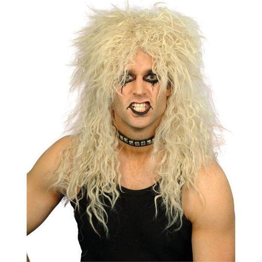 80s Blonde Hard Rocker Wig