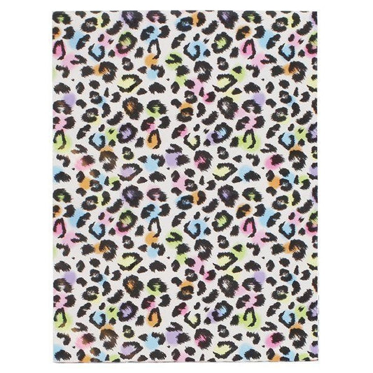 Leopard Print Wrapping Paper - 2 Sheets 2 Tags