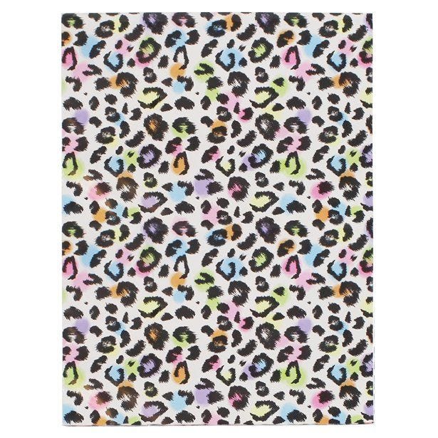 Leopard Print Wrapping Paper - 2 Sheets 2 Tags