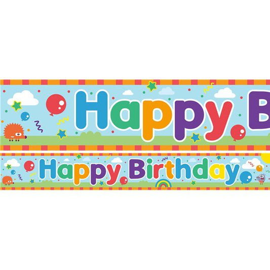 Hey Duggee Style Paper Banners - 1m (3pk)