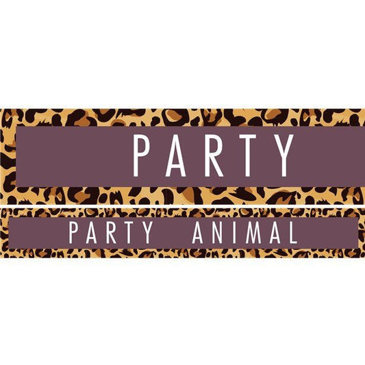 Party Animal Paper Banner - 1m (3pk)