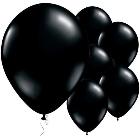 Onyx Black Balloons - 11'' Latex (25pk)