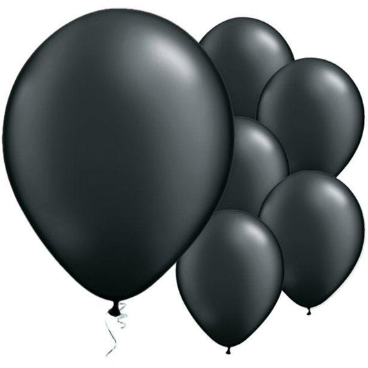 Onyx Black Pearl Balloons - 11'' Latex (25pk)