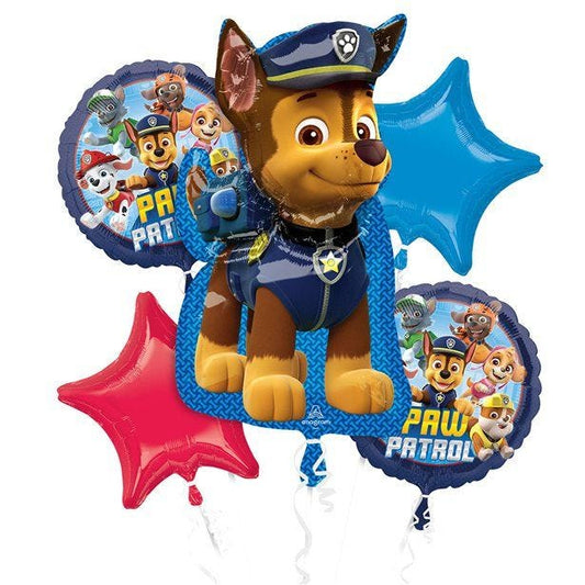 Paw Patrol Balloon Bouquet - Assorted Foil