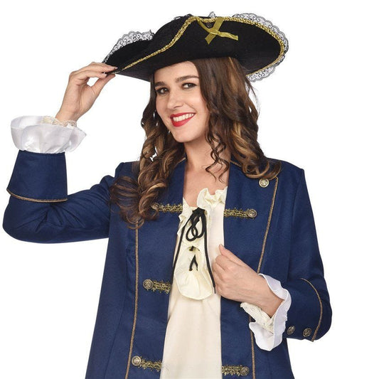 Pirate Hat Lace Trim