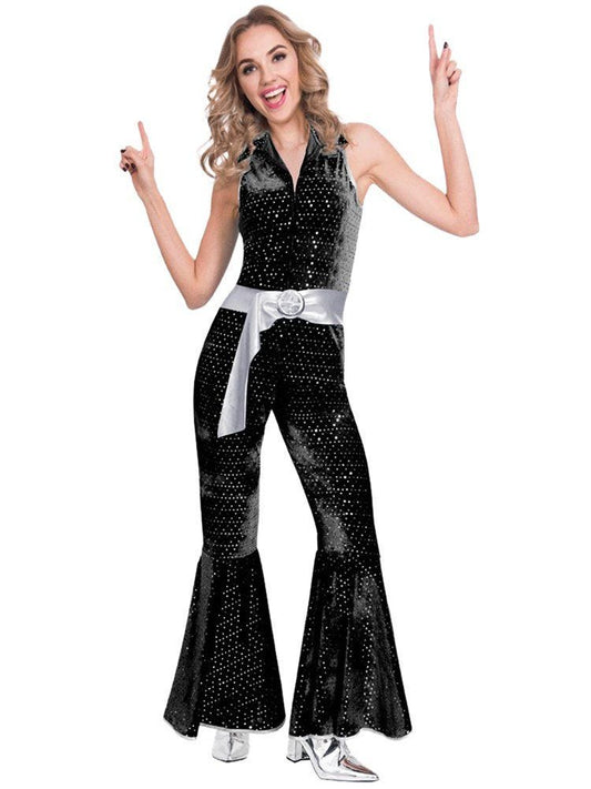 Disco Diva Jumpsuit - Adult Costume