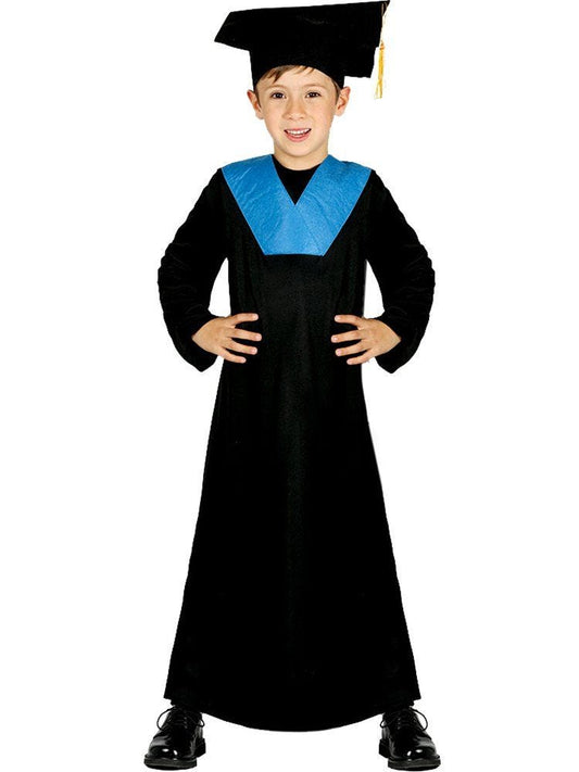 Graduation Gown Blue - Child Costume
