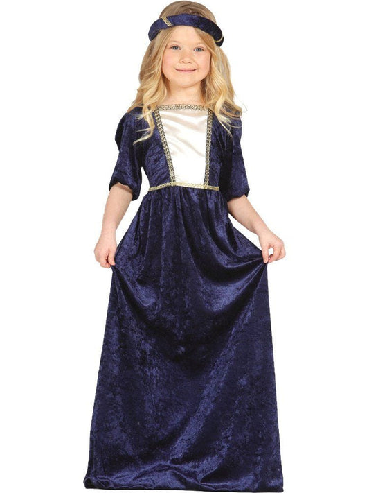 Juliet Blue Dress - Child Costume
