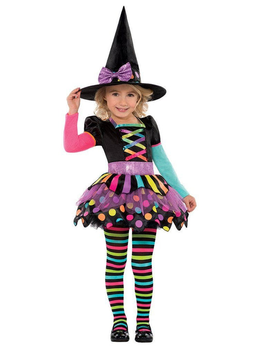 Miss Matched Witch - Toddler and Child Costume