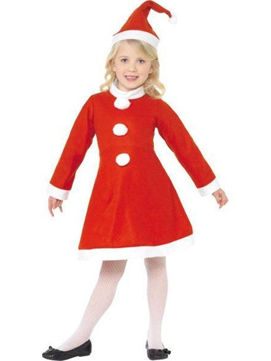Miss Santa Dress - Child Costume