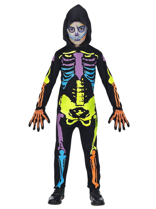 Neon Skeleton - Child and Teen Costume