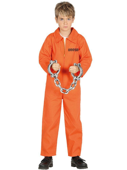Orange Prisoner Suit - Child Costume