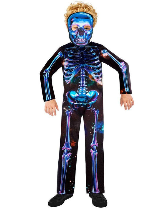 Recycled Neon Little Skeleton - Toddler Costume