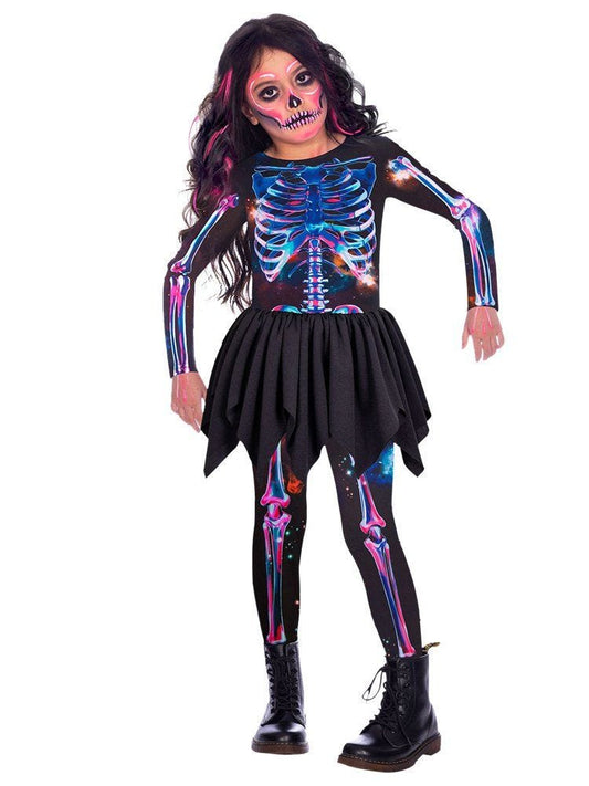 Recycled Skeleton Girl - Toddler and Child Costume