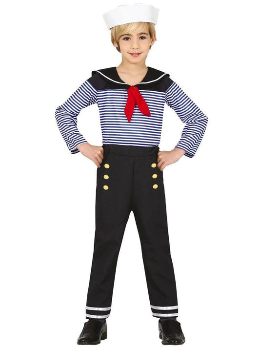 Stripe Sailor Boy - Child Costume