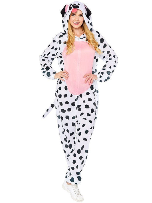 Dalmatian Dog Onesie - Adult Costume