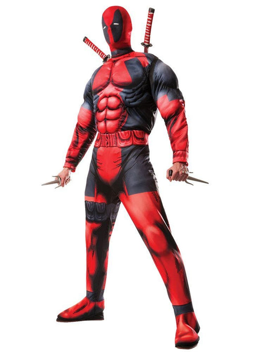 Deadpool Deluxe Muscle Chest - Adult Costume