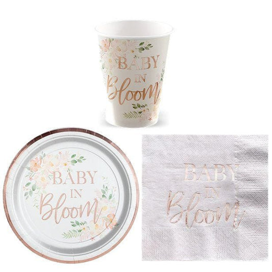 Baby In Bloom - Value Party Pack for 8