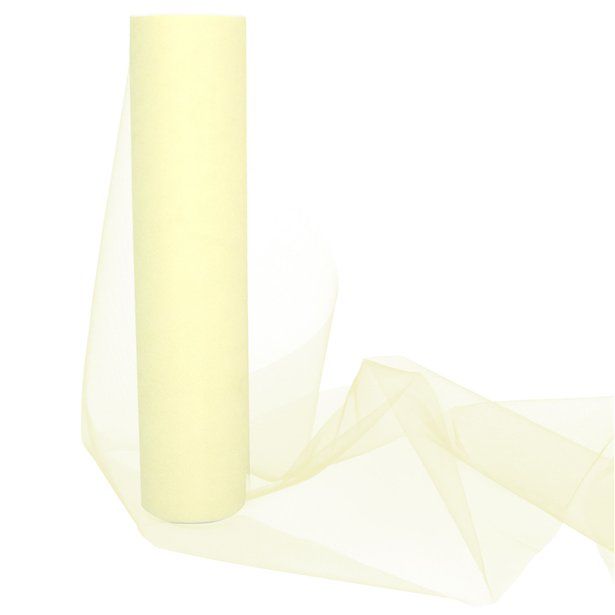 Ivory Tulle Roll - 30cm x 25m