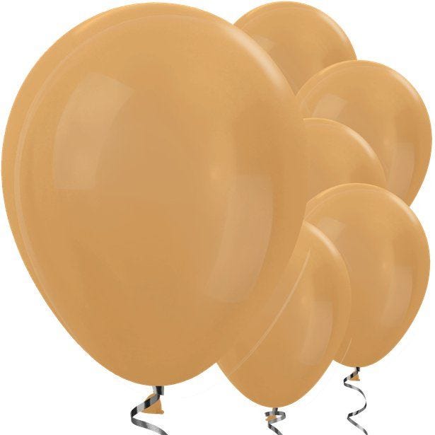 Gold Metallic Balloons - 12" Latex Balloons (50pk)