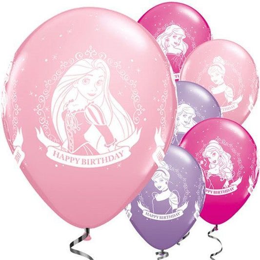 Disney Princess Balloons - 11'' Latex (25pk)
