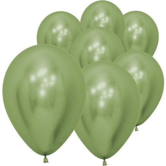 Lime Green Reflex Balloons - 5" Latex (50pk)
