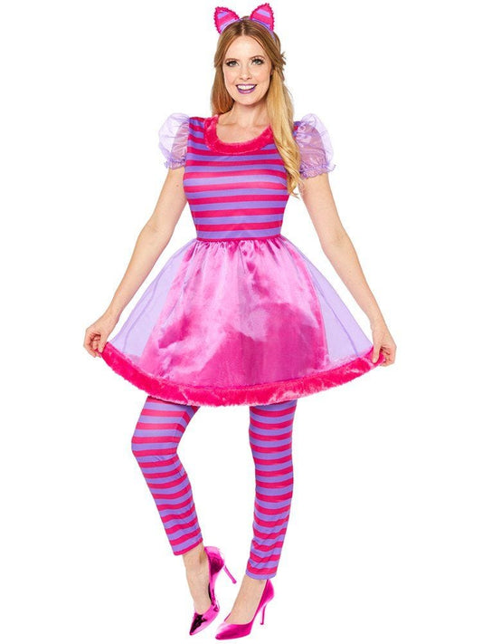 Cheshire Cat Dress - Adult Costume