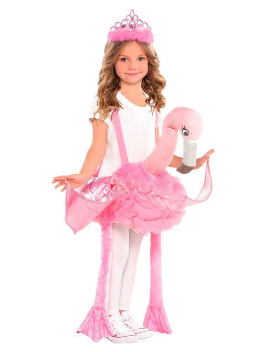 Ride on Flamingo - Child Costume