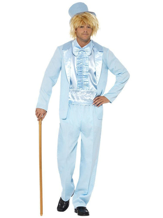 90s Stupid Tuxedo Blue - Adult Costume