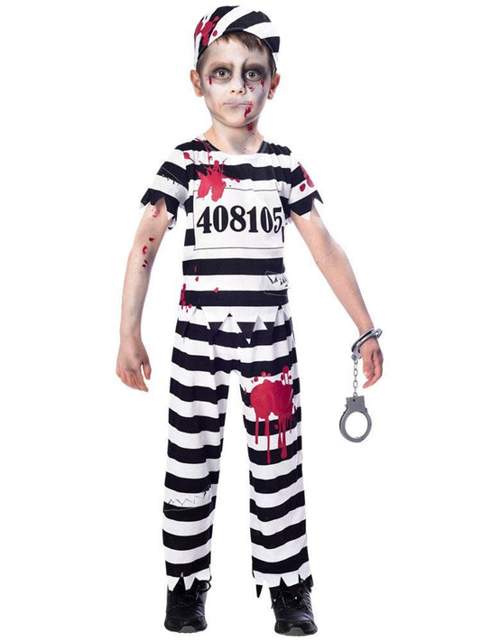 Zombie Convict Boy - Child Costume