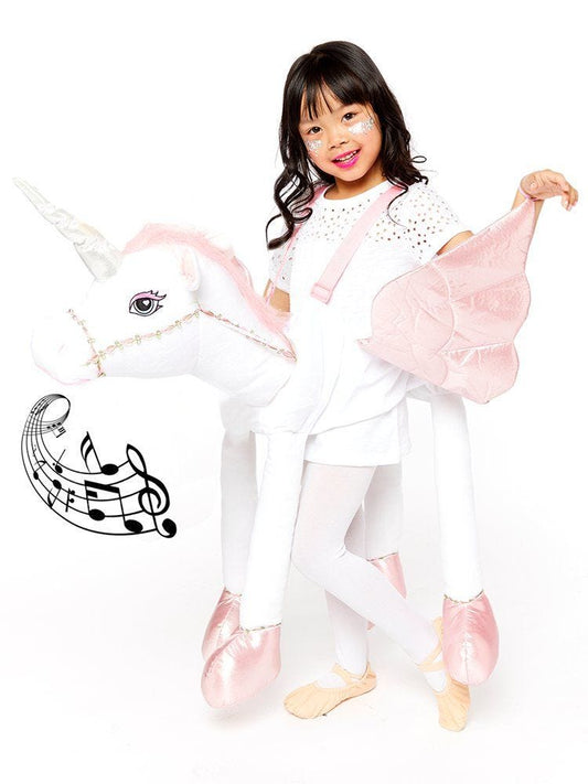 Ride On Light Sound Unicorn - Child Costume