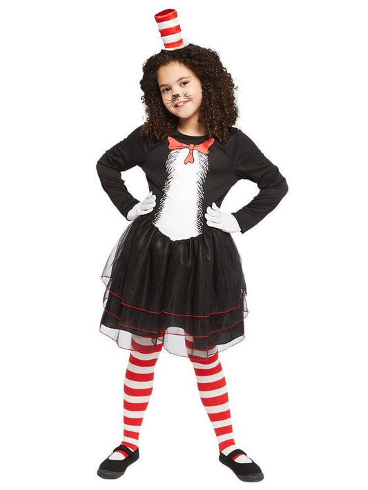 Dr Seuss Cat in the Hat Dress - Child and Teen Costume