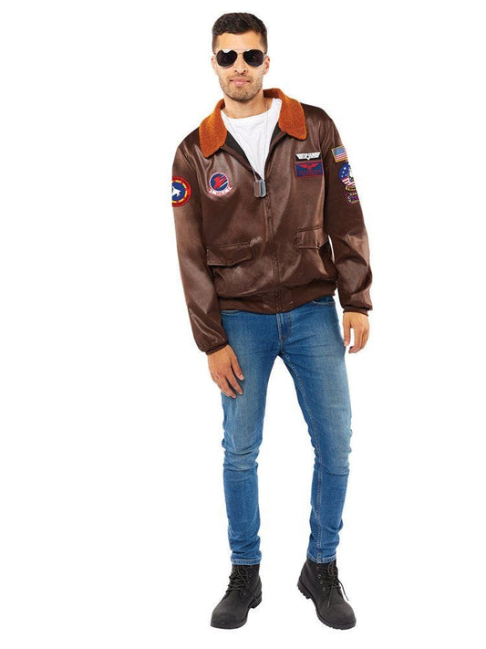 Top Gun Bomber Jacket - Adult Costume