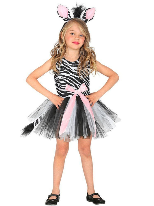 Zebra Dress - Child Costume