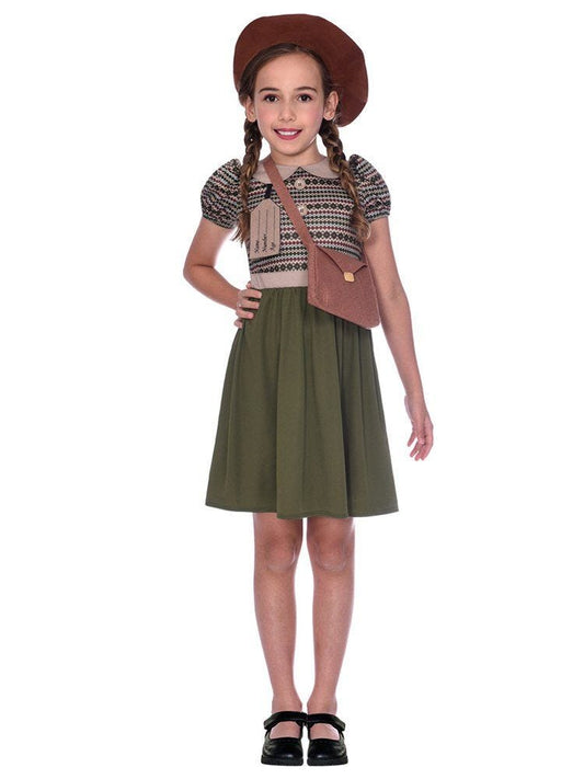 Evacuee Girl - Child Costume
