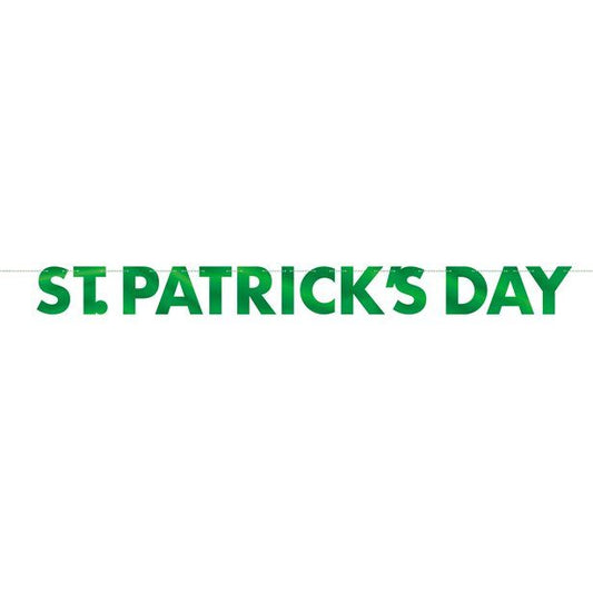 St Patrick's Day Banner - 3.2m