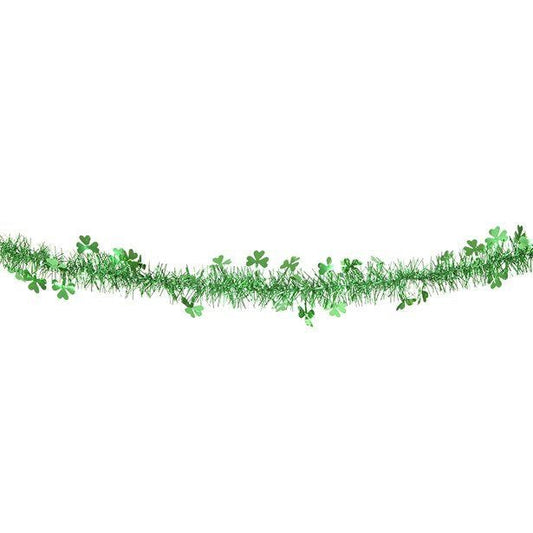 St Patrick's Day Tinsel Garland - 2m