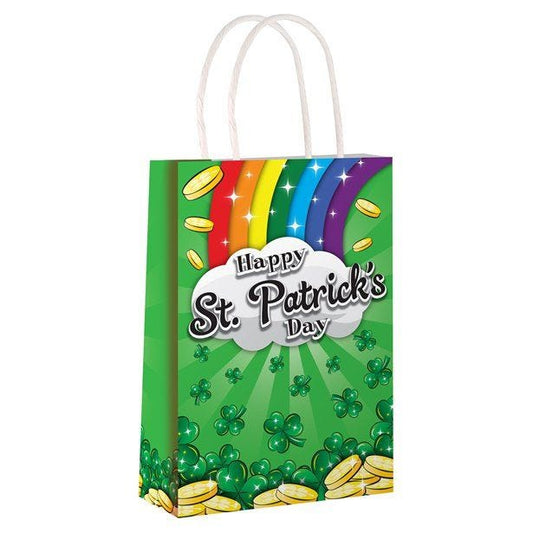 St Patrick's Day Paper Party Bag - 21cm