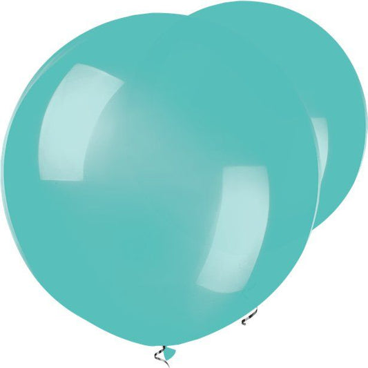 Teal Large Balloons - 36" Latex (10pk)
