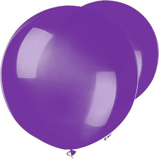 Plum Purple Balloons - 17" Latex (50pk)