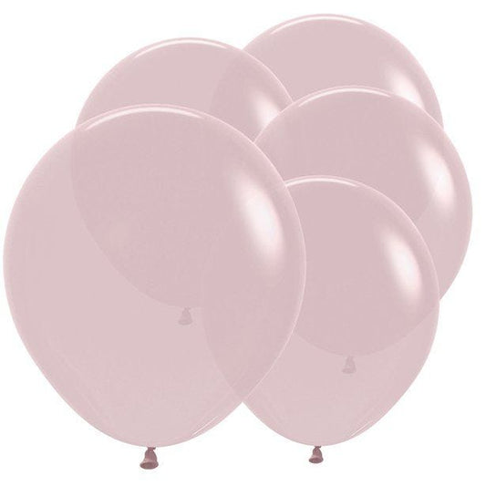 Pastel Dusk Rose Balloons - 18" Latex (25pk)