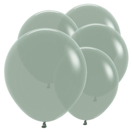 Pastel Dusk Laurel Green Balloons - 18" Latex (25pk)