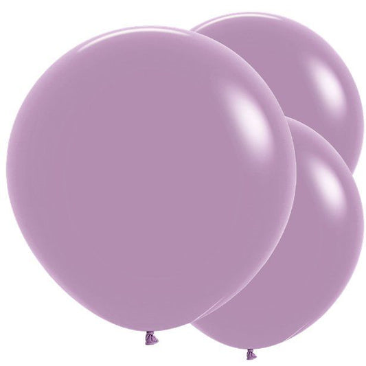 Pastel Dusk Lavender Balloons - 24" Latex (3pk)