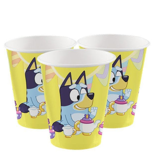 Bluey Party Paper Cups - 227ml (8pk)