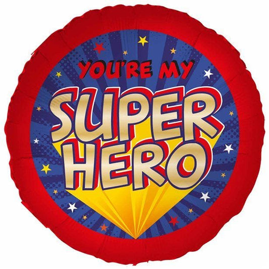 You're My Superhero Foil Balloon