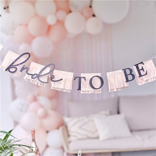 Future Mrs Bride To Be Banner With Tassels - 1.5m