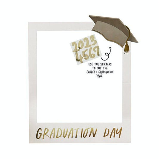 Graduation Customisable Year Selfie Photo Booth Frame